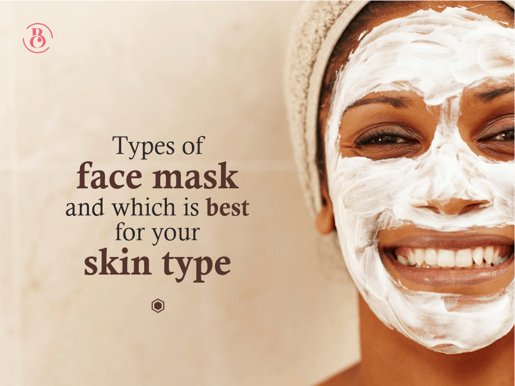 Types of Face masks And Which Is Best for Your Skin Type